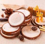 Wooden Circles Tree Slices For Arts